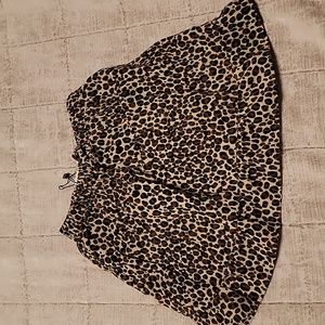 Girls leopard print skirt Zara